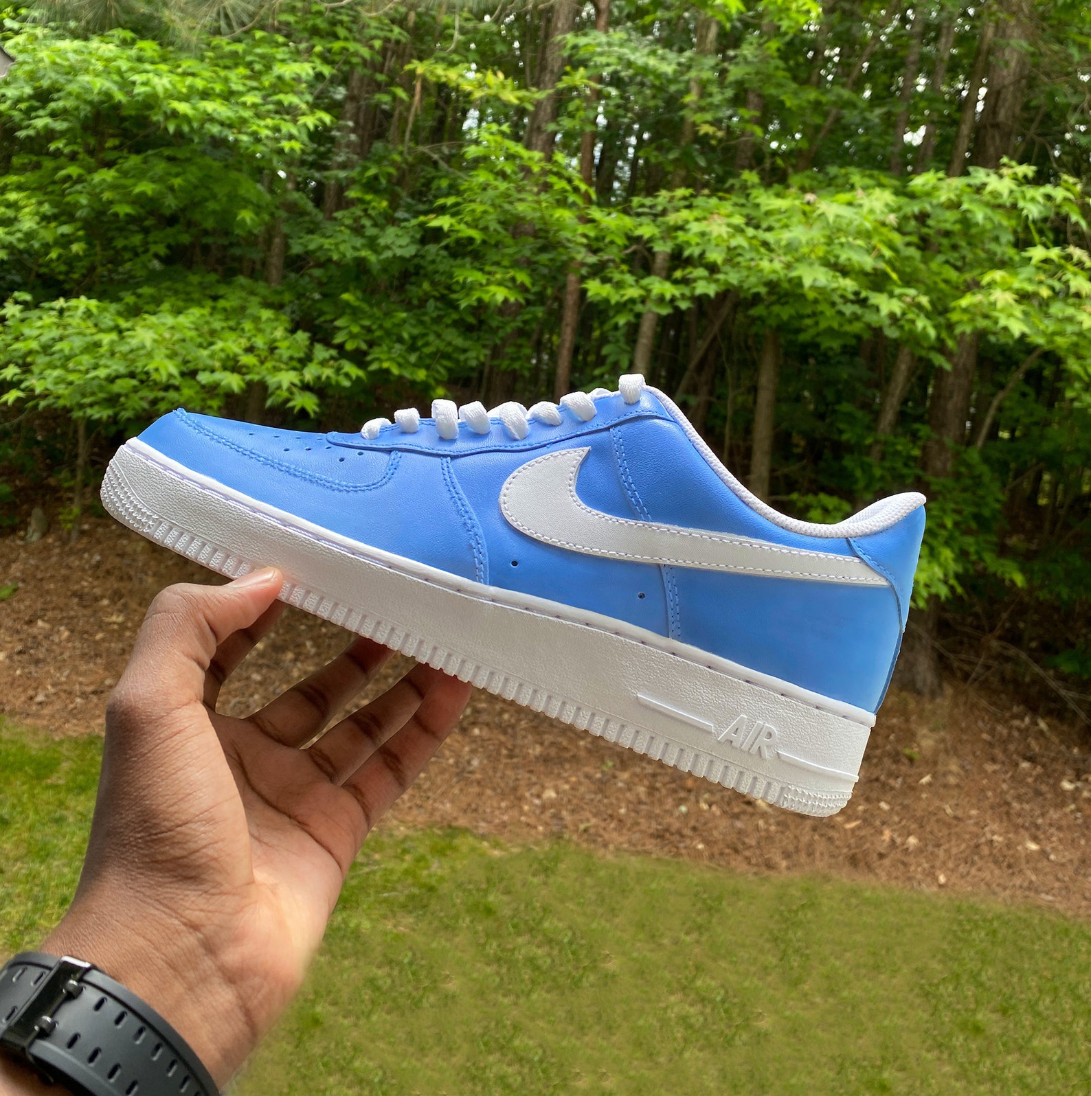 Custom UV Color Changing Air Force 1 | Etsy