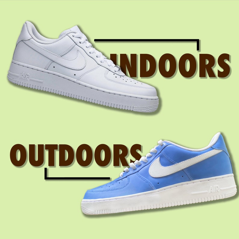 Custom UV Color Changing Air Force 1 | Etsy