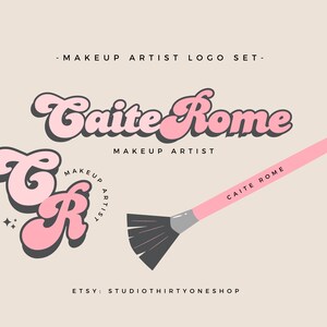 Logos for Makeup Artist | Premade Logo Design, Pre-Made Logo for Small Business, Beauty Logo, Blogger Logo, Professional Feminine Logo