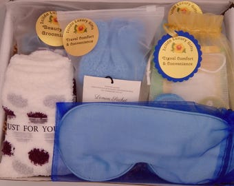 Women's Travel Essentials Kit • TSA-Friendly Toiletry Set, Luxury Gift
