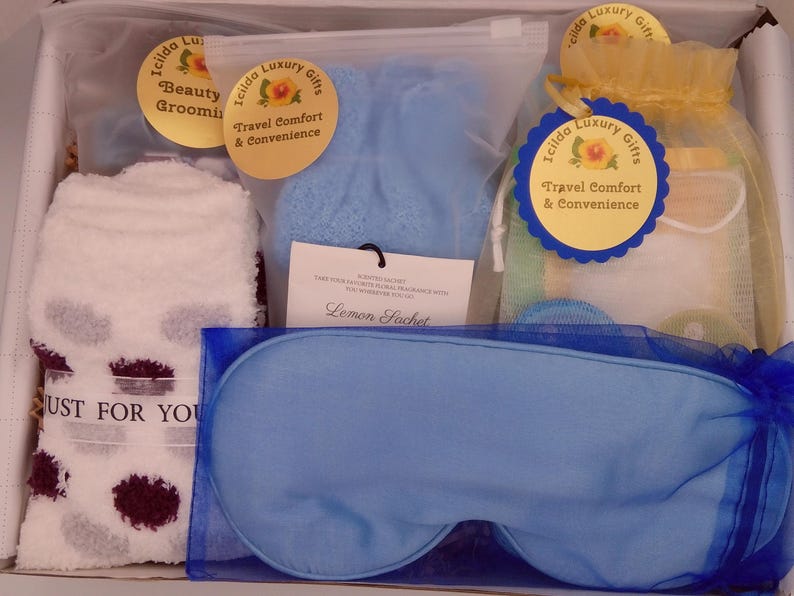 Women's Travel Essentials Kit • TSA-Friendly Toiletry Set, Luxury Gift