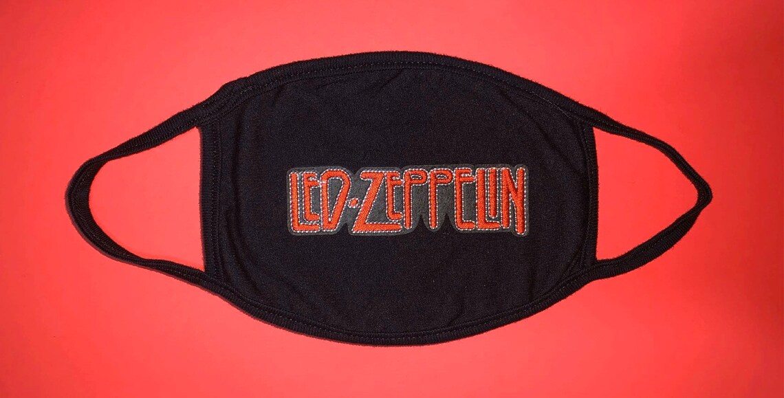 Metal Rock band face masks Etsy