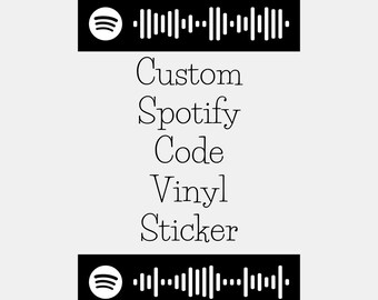 Spotify Code Etsy