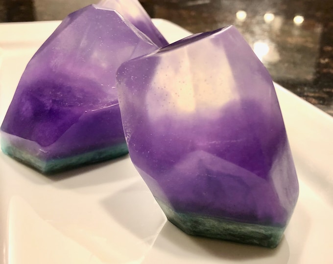 AMETHYST SOAP ROCK | Gemstone Soap Bar