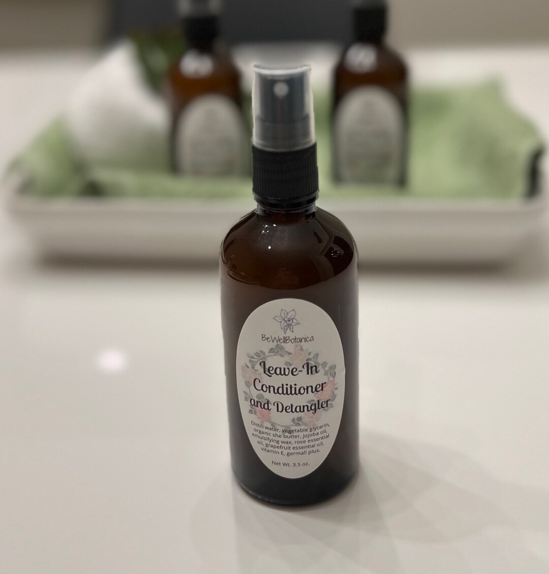 Leavein Conditioner Hair Spray Hair Detangle Spray Etsy