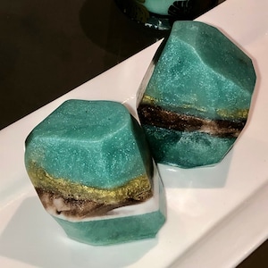 TURQUOISE SOAP ROCK | Gemstone Soap Bar