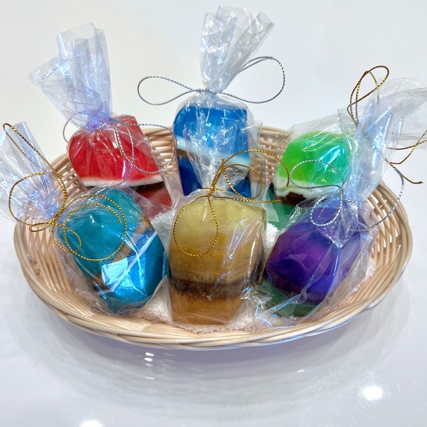 SOAP ROCK - 6 pcs SET | Gemstone Soap Bar Set