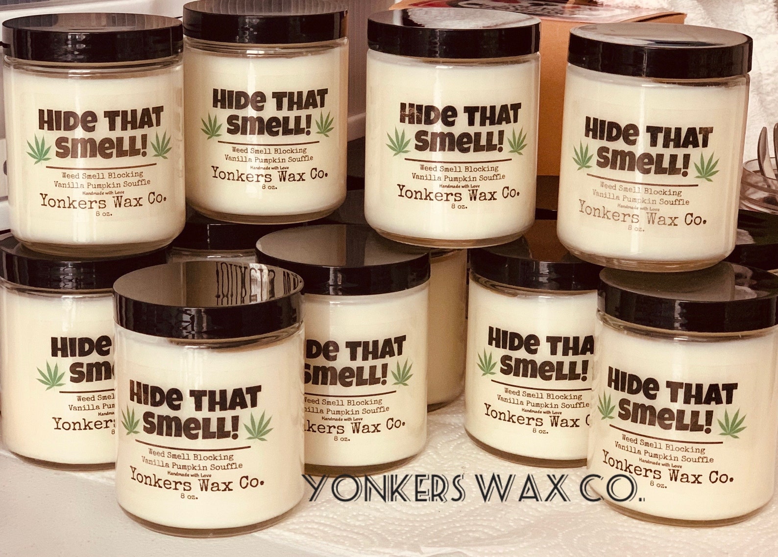 Weed Smell Remover Candle Smoke Eliminator Odor Eliminator Etsy