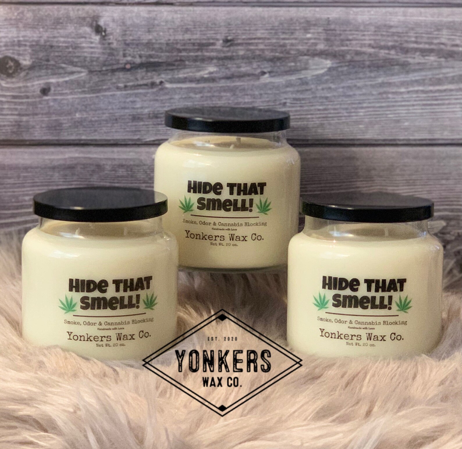 Weed Smell Remover Candle Smoke Eliminator Odor Eliminator Etsy