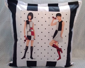 Sixties Style cushion cover