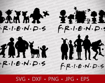 Free Free 191 Friends Svg Christmas SVG PNG EPS DXF File