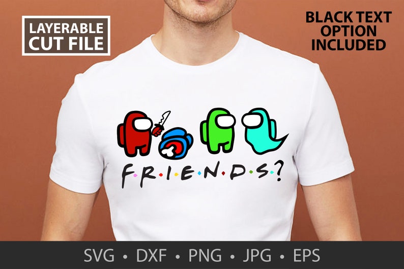 Download FRIENDS AMONG US Crewmate Imposter Ghost Video Game ...