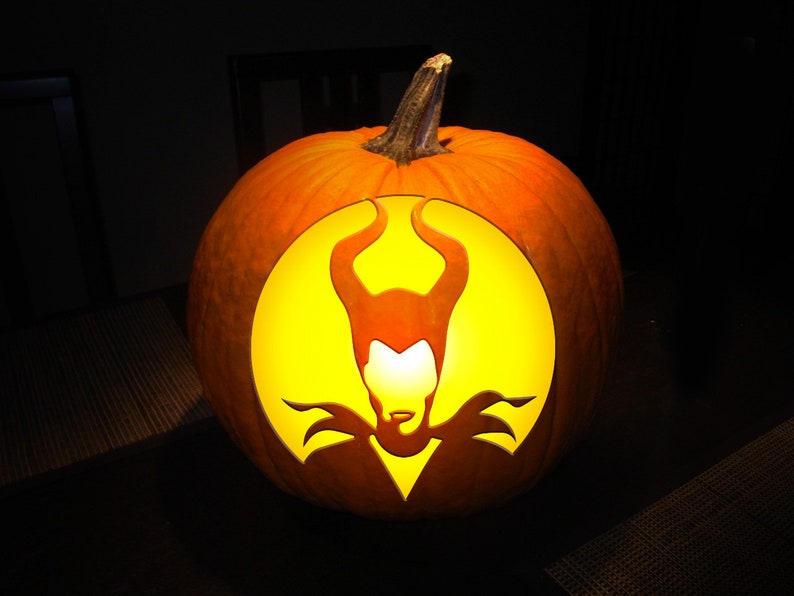 PUMPKIN CARVING TEMPLATE Maleficent Digital Download Etsy PUMPKIN CARVING TEMPLATE Maleficent Digital Download Etsy