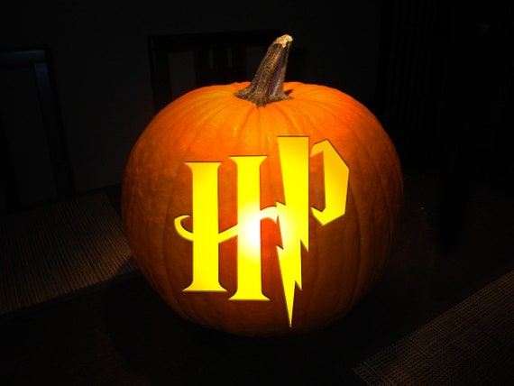 PUMPKIN CARVING TEMPLATE Harry Potter Digital Download