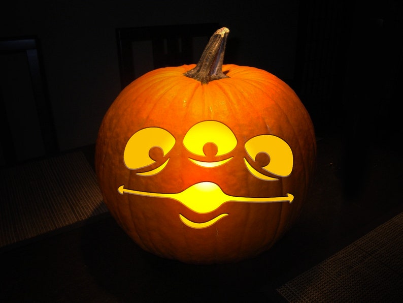 PUMPKIN CARVING TEMPLATE Toy Story Alien Digital Download Etsy PUMPKIN CARVING TEMPLATE Toy Story Alien Digital Download Etsy