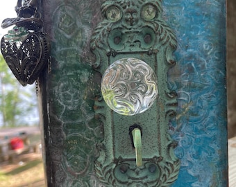 Birds of a feather altered book.