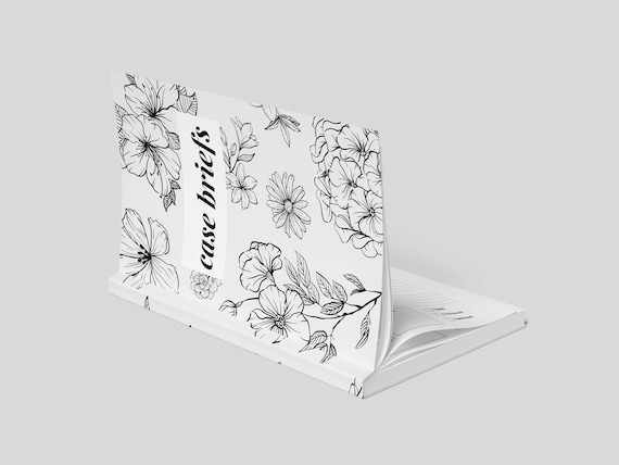 Law School Case Brief Notebook