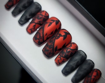 Dark Fantasy Press on Nail Set