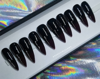 Juego de uñas a presión Vampire Kiss