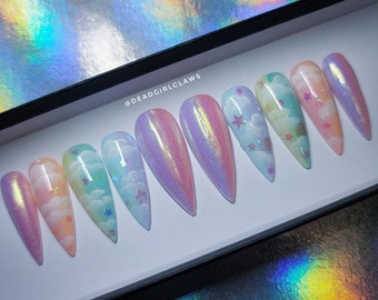 Juego de uñas postizas Starry-Eyed