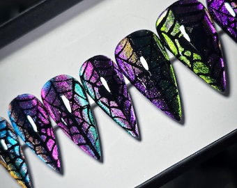 Conjunto de unhas postiças Haunted Hues