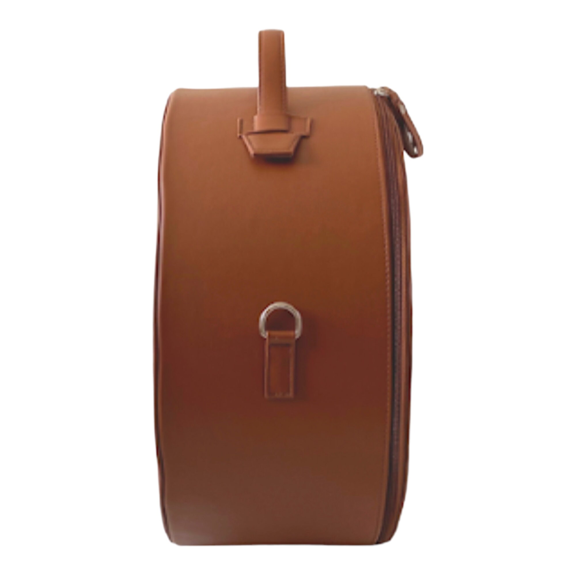 Faux Leather Hat Travel Bag Etsy
