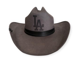 Sombrero de vaquero gris de Los Ángeles