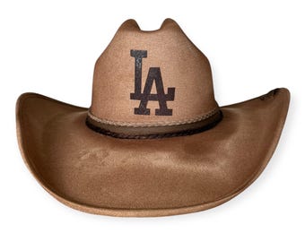 Elige tus iniciales sombrero de vaquero