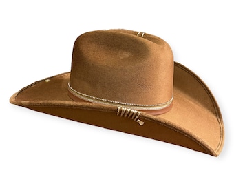 Frank Olive Hat Chain Accent Western Style - Etsy display picture 1
