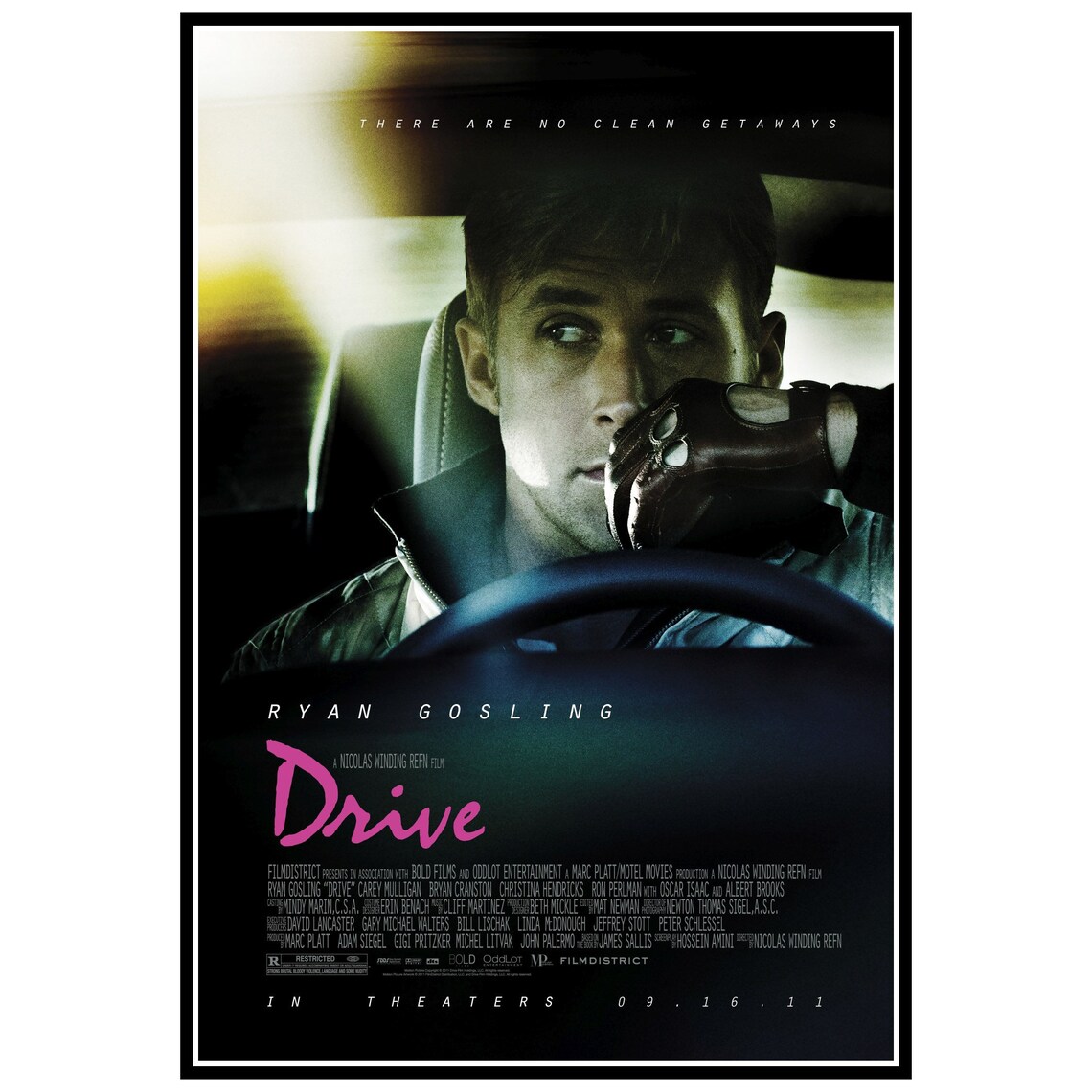Drive Ryan Gosling Movie Poster Prints and Unframed Canvas Etsy