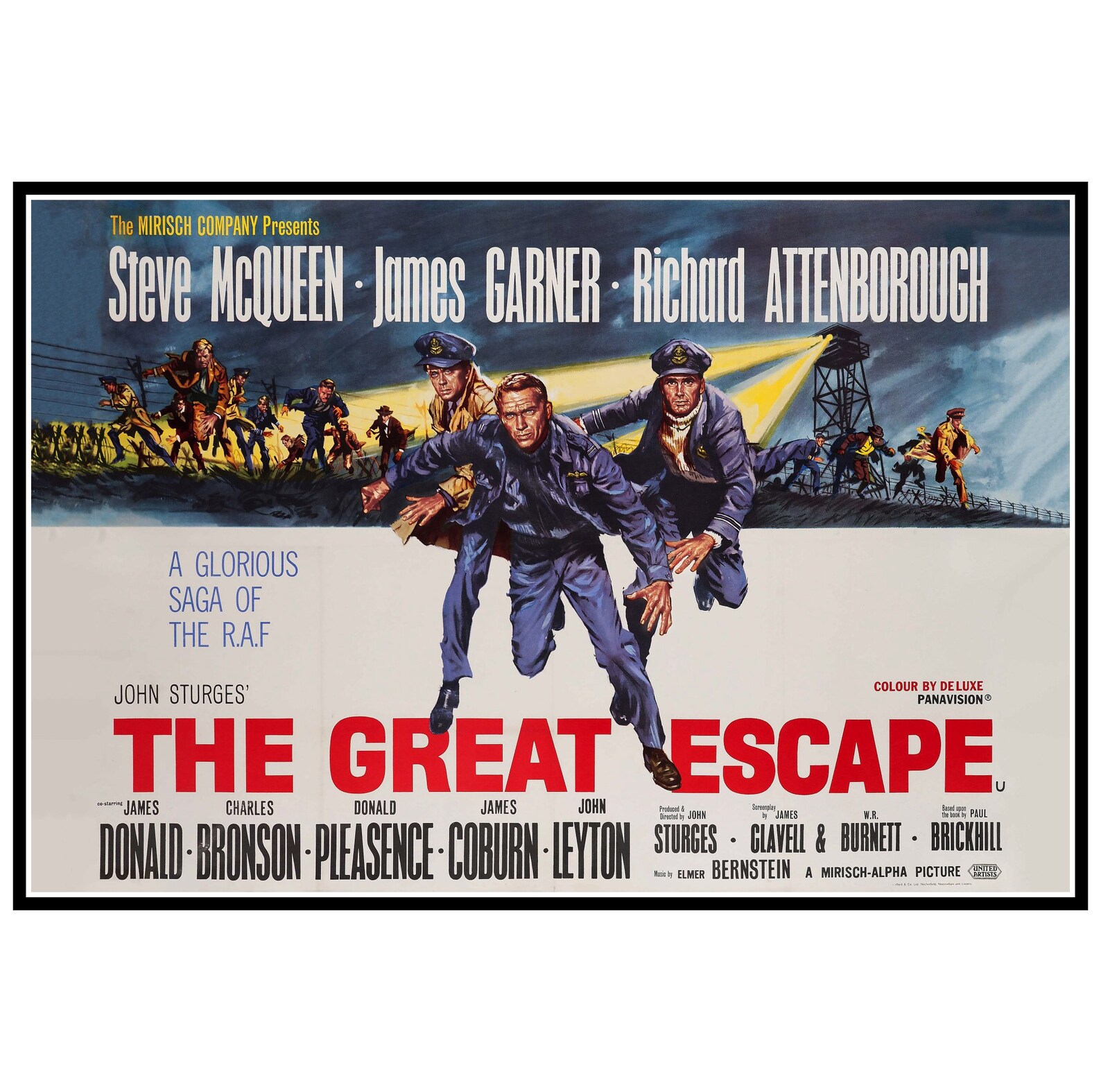 The Great Escape Movie Poster Prints and Unframed Canvas Etsy