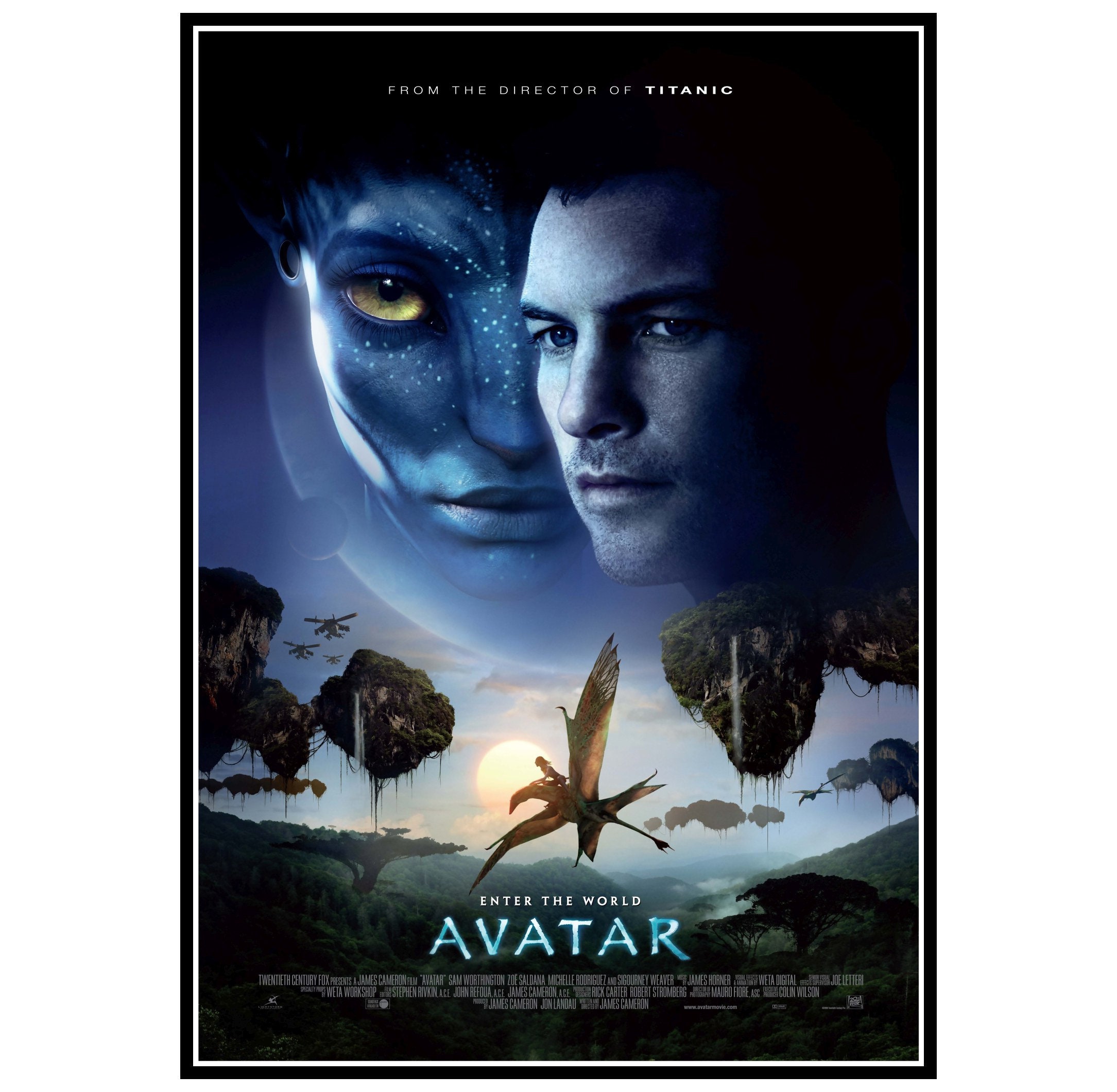 Avatar Movie Alt Poster Print And Canvas Print Etsy Avatar Movie Alt Poster Print And Canvas Print Etsy
