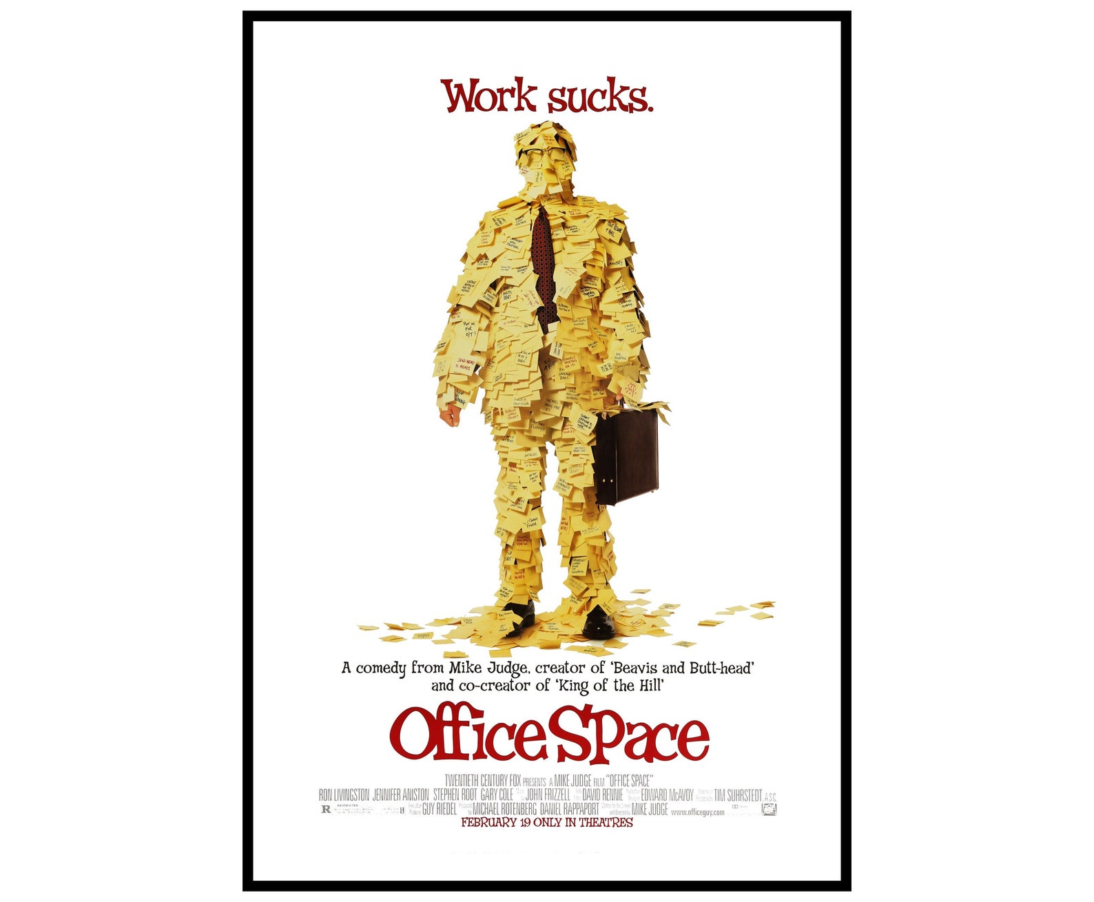 Office Space Movie Poster Prints and Unframed Canvas Prints Etsy