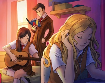 Como padre, como su hija #7 variante lo-fi