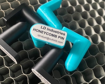 Honeycomb pins for Lasers