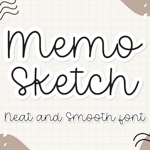 Digital Planner font, Neat handwriting font, font for iPad, Goodnotes font, Procreate font, Notability font, Study Font, Teacher font