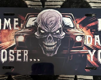 New license plate "Skeleton"