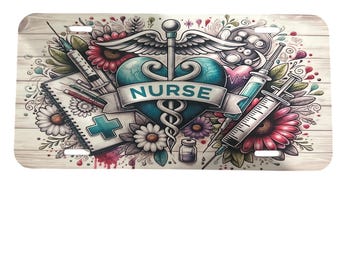 New license plate “Nurse”