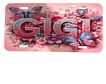 Nouvelle plaque d'immatriculation « Gigi »