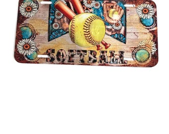 New license plate “Softball”