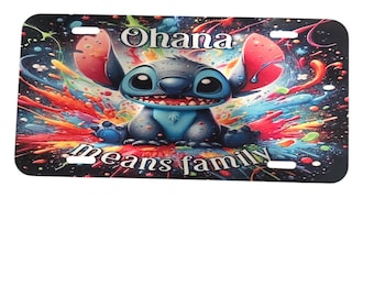 New license plate stitch