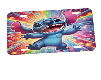 New license plate “Stitch”