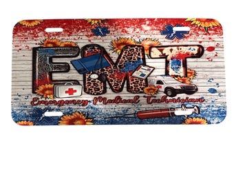 New license plate “EMT”