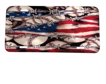 Nouvelle plaque d'immatriculation « Baseball »