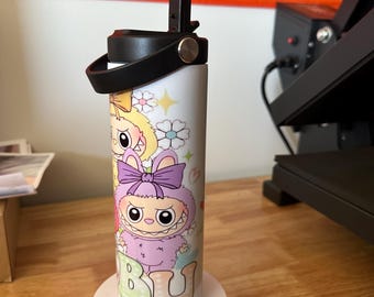 Monster 20oz Tumbler with Straw, Custom Design