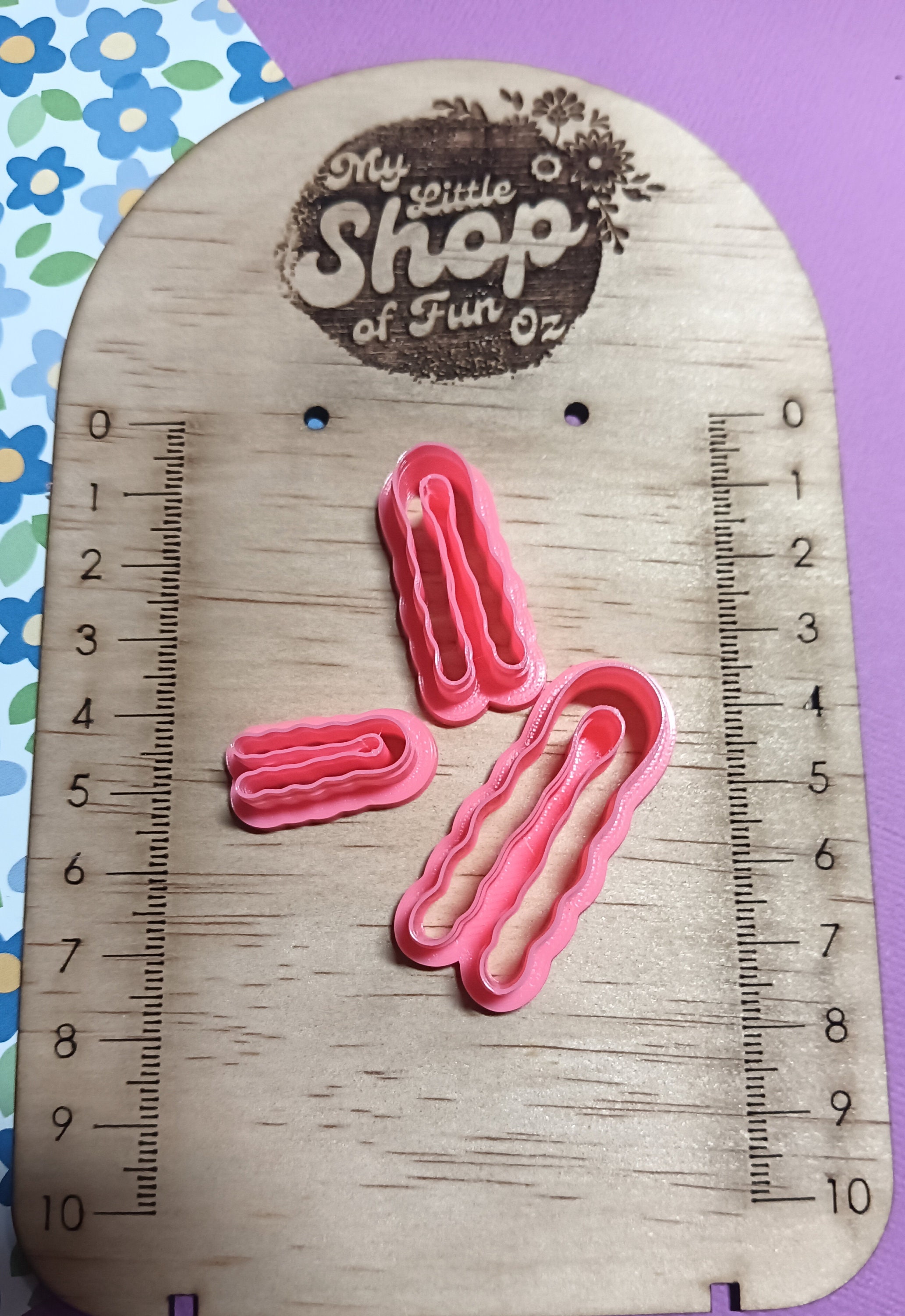 Polymer Clay Cutter, Organic Shape, Funky Cutter, Wiggly Arch, - Etsy