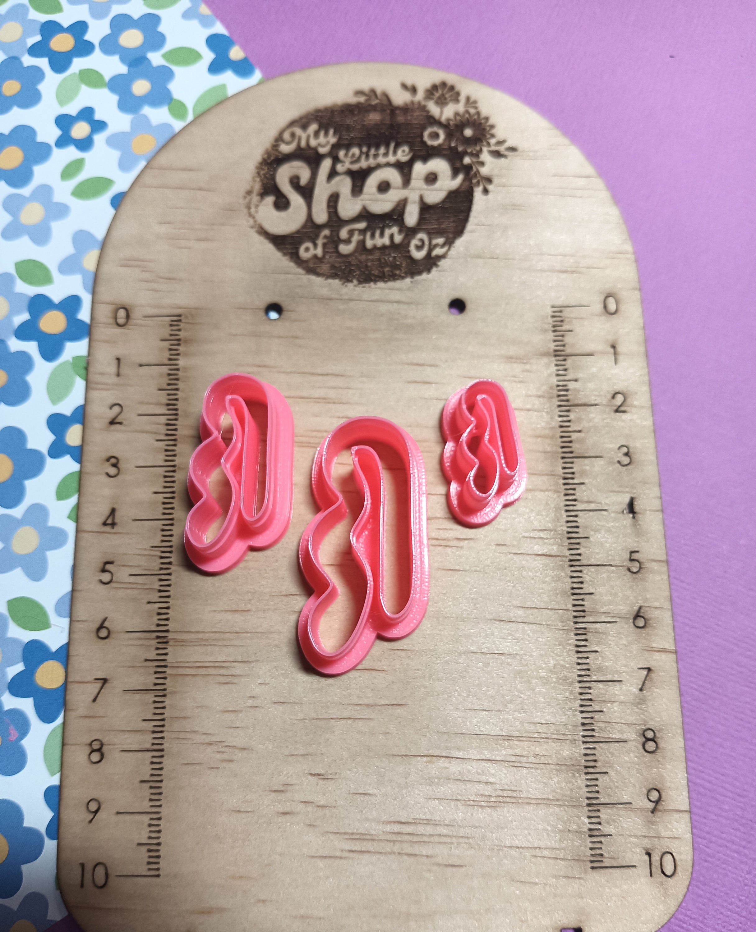 Polymer Clay Cutter, Organic Shape, Funky Cutter, Side Arch