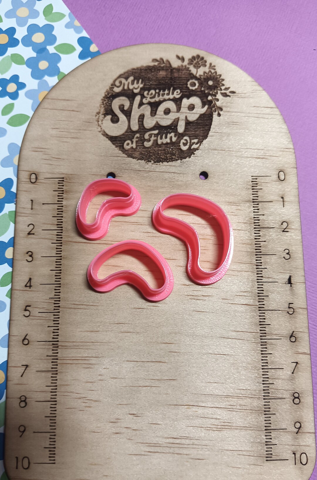 Polymer Clay Cutter, Organic Shape, Funky Cutter, Bean Arch - Etsy