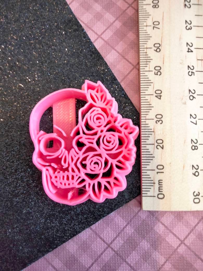 Heart Skull Clay Cutter, Valentines Clay Cutter, Polymer Clay Cutter, Clay  Earrings Cutter, Jewellery Cutter, Clay Tools, Fimo Clay Cutter 