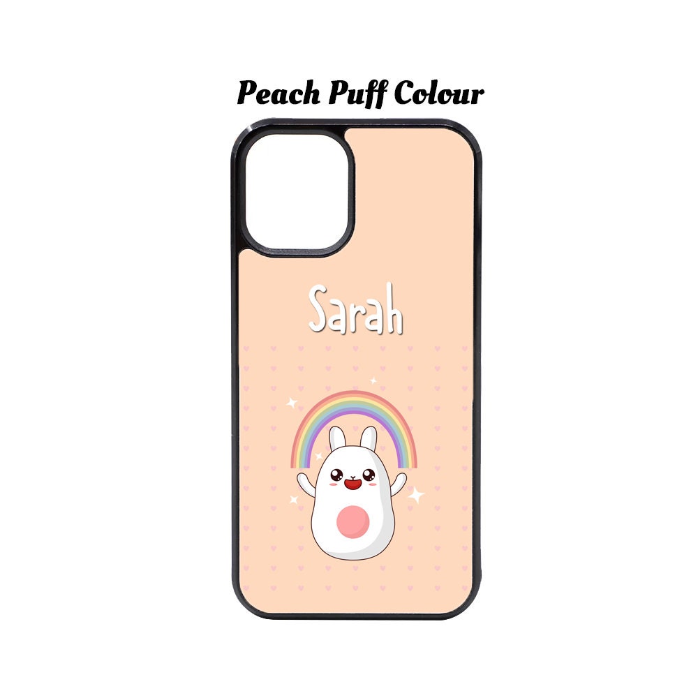 Cute kawaii Pastel Colour iPhone 12 Phone Case Personalised Etsy